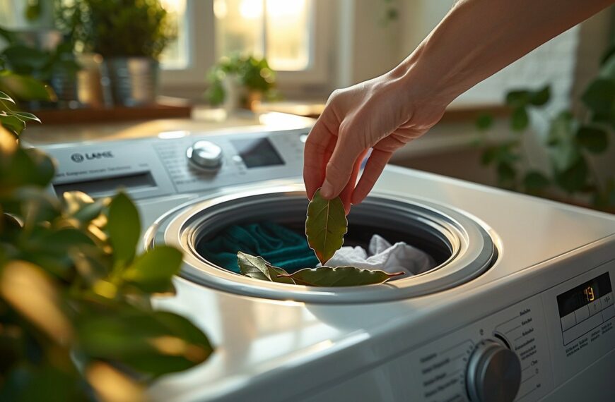 Zde je důvod, proč byste měli bobkové listy přidávat do pračky během praní